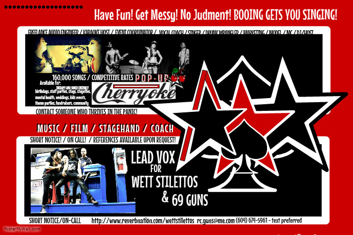 RC CV Poster template