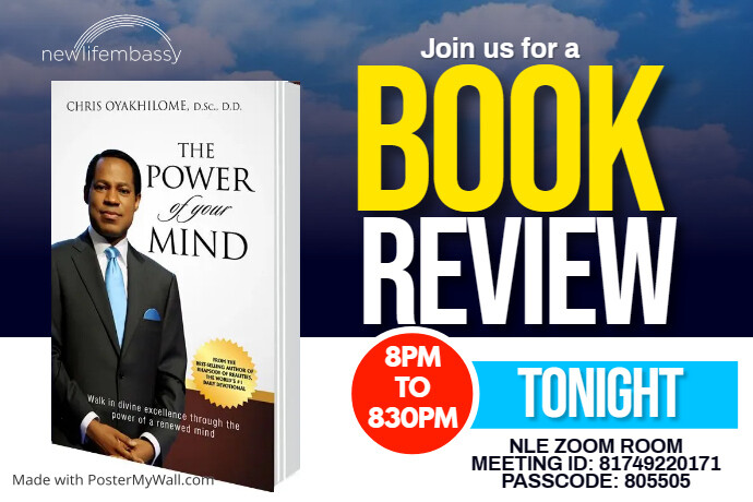 book launch Poster template