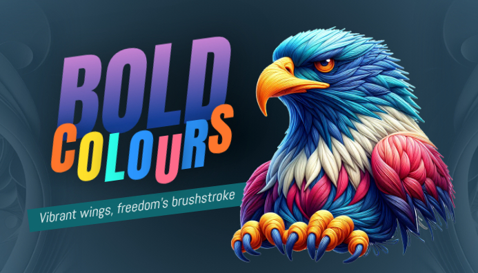 Eagle Header Blue Eagle Blog Header Template | PosterMyWall