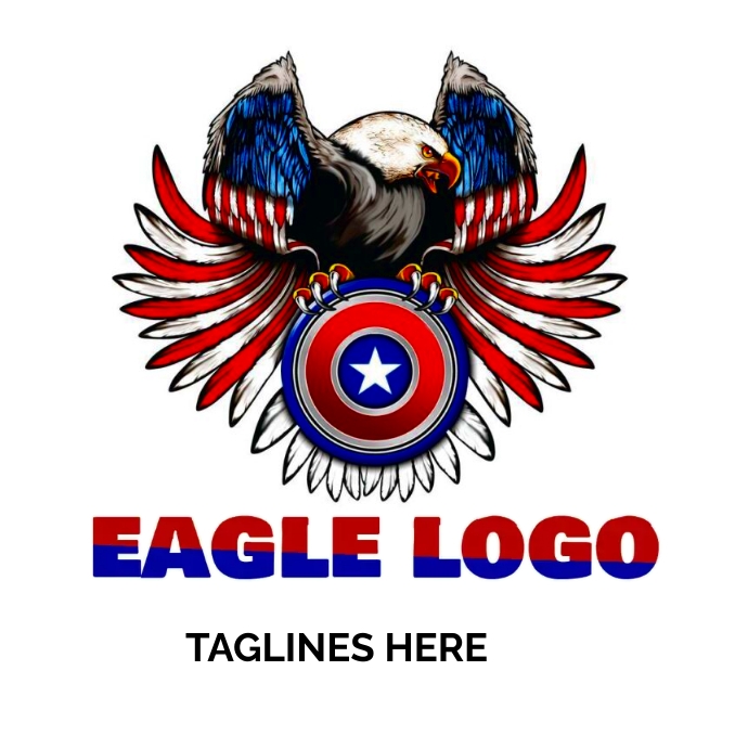 Logo Eagle Ride Modèle Eagle logo design eagle logo design | PosterMyWall
