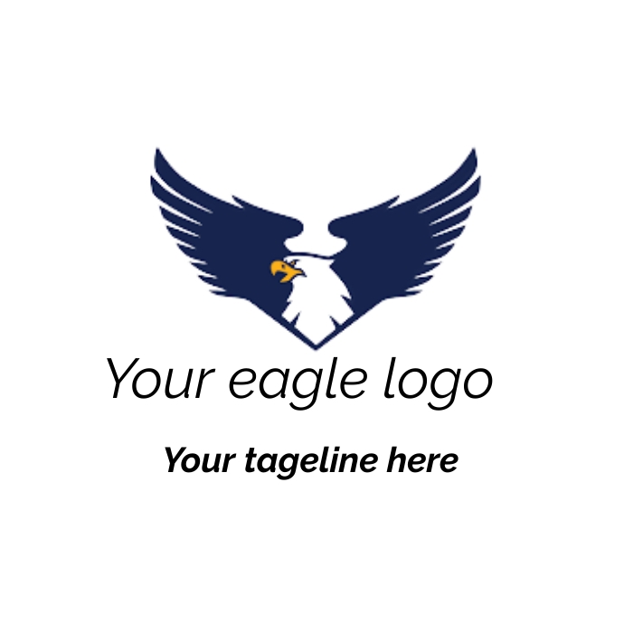 Eagle logo template