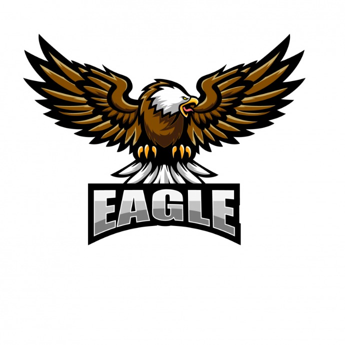 Eagle Mascot Logo template