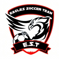 Eagles Soccer Team logo Logotipo template