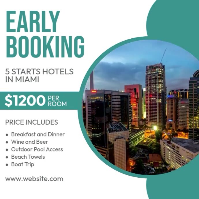 First Booking Offer Early Booking Offer Template | PosterMyWall