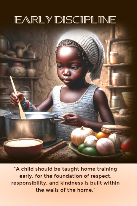 Plantilla de Early discipline | PosterMyWall