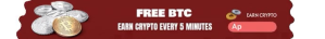 红色 Cryptocurrency Promotion Tablica wyników Template