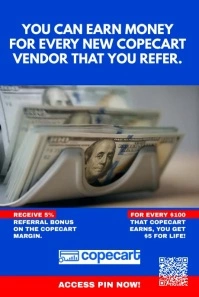 earn money refer template ภาพกราฟิก Pinterest