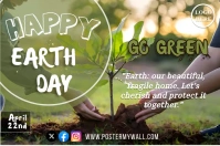 Earth Day Label template