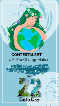 EARTH DAY Instagram Story template