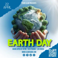 Earth Day Post Instagram template