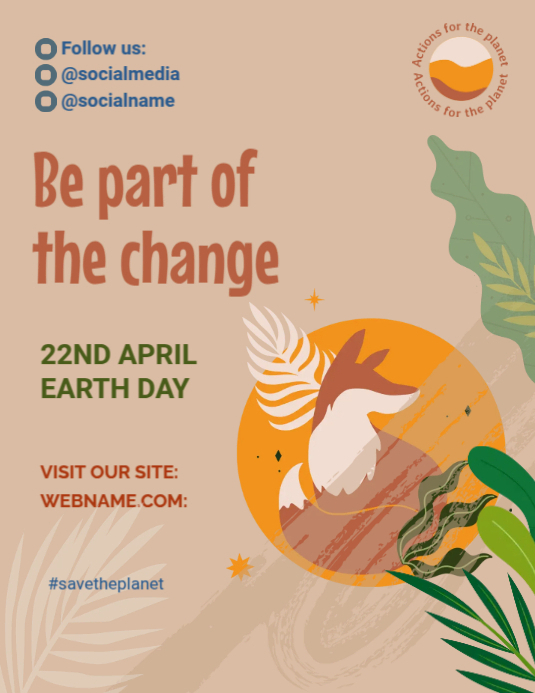 Copy of Earth Day | PosterMyWall