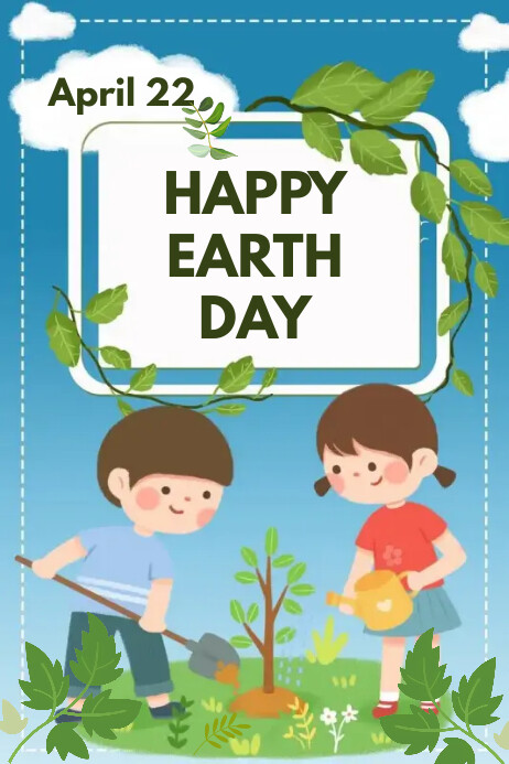 Earth Day Poster Template PosterMyWall
