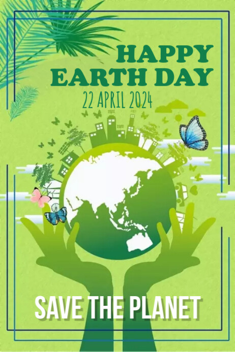 Earth Day Poster Template PosterMyWall