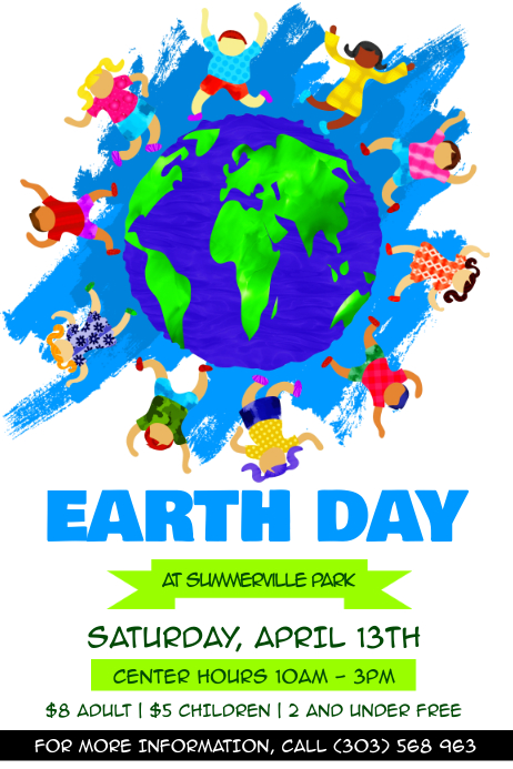 Earth Day Poster Template PosterMyWall