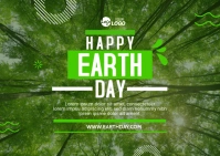 Earth Day Template Postcard