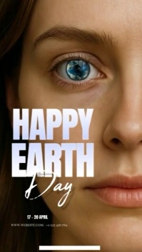 Earth Day template Instagram Story