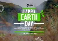 Earth Day Template Postcard