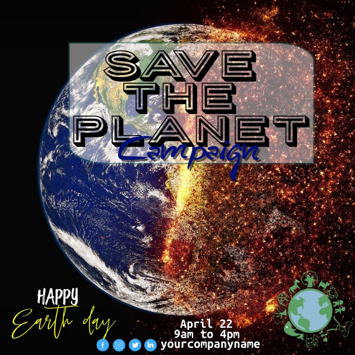 Copy of Earth | PosterMyWall