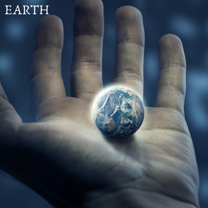 Earth File Cover Design EARTH Template | PosterMyWall