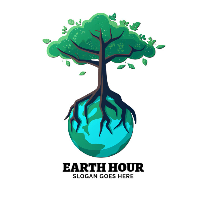 Earth Hour Logo Template | PosterMyWall