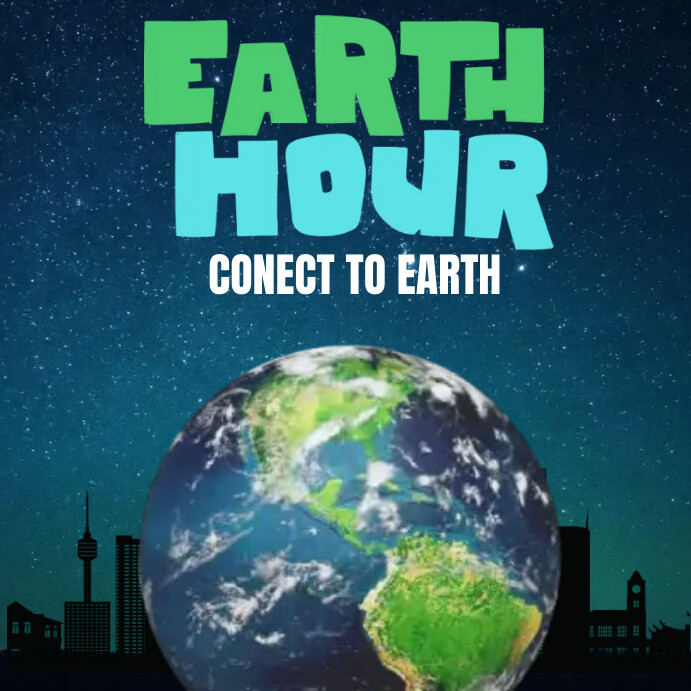Earth Hour Poster Template PosterMyWall earth-hour-poster-template-postermywall