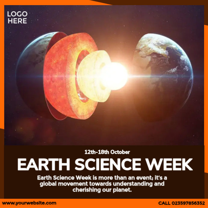 Plantilla de Earth Science Week | PosterMyWall