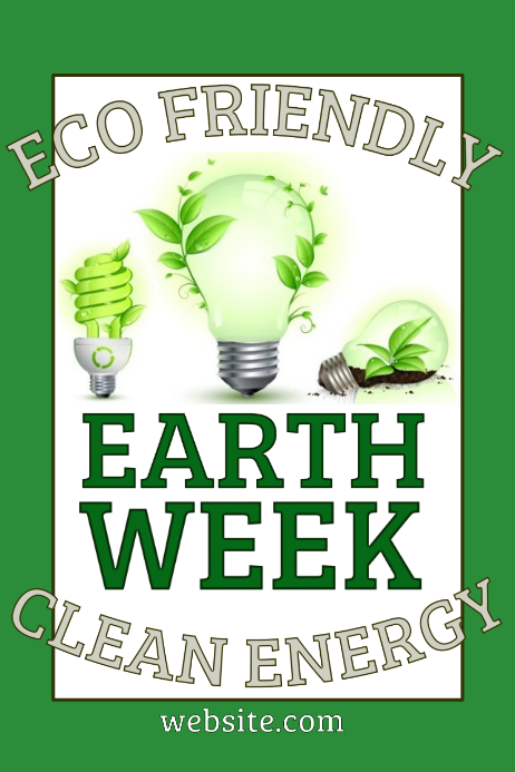 Earth Week Template | PosterMyWall