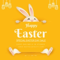easter, event, spring, party,brunch Square (1:1) template