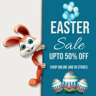 easter, event, spring, party Square (1:1) template