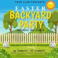 easter, event, spring, party Instagram Post template