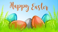 easter, event, spring, party งานนำเสนอ Presentation (16:9) template
