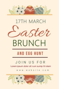 Easter, spring, event,spring card Tumblr Graphic template