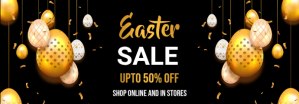Black Easter Sale Tumblr-banner Template