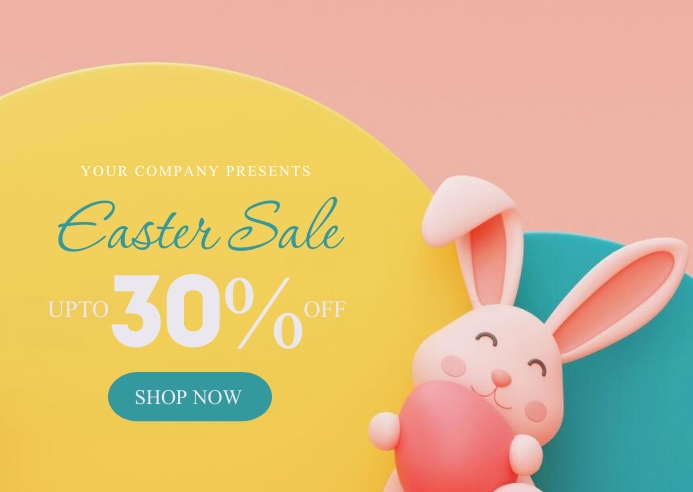 easter, event, spring, party 明信片 template