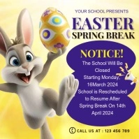 easter, event, spring, party Carré (1:1) template