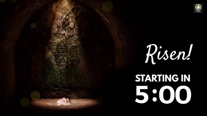 Easter 5 minute countdown timer Template | PosterMyWall