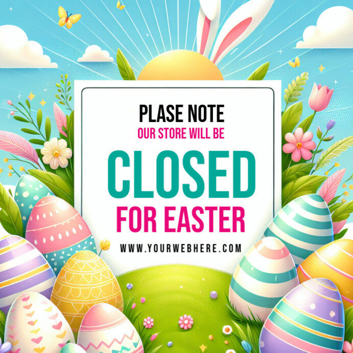 Easter ad template | PosterMyWall