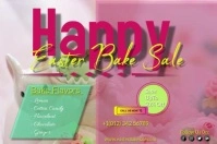 Easter Bake SaleFlyer 海报 template