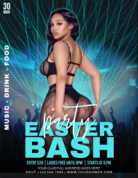 Easter Bash Flyer (US Letter) template