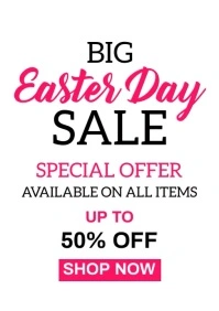 Easter Big Sale A4 template