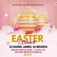 Easter Brunch Instagram Post template