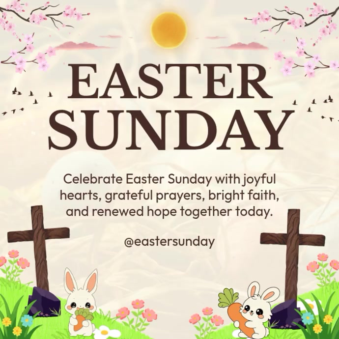 Easter Celebration Modelo | PosterMyWall