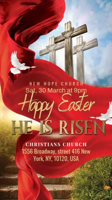 Easter Church Template | PosterMyWall