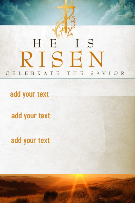 Easter Church Event | PosterMyWall