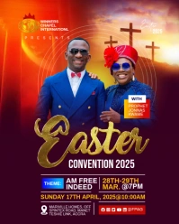 Easter Church Flyer Templates Instagram Portrait