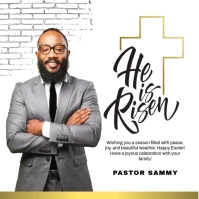 Easter Church Message Quadrat (1:1) template