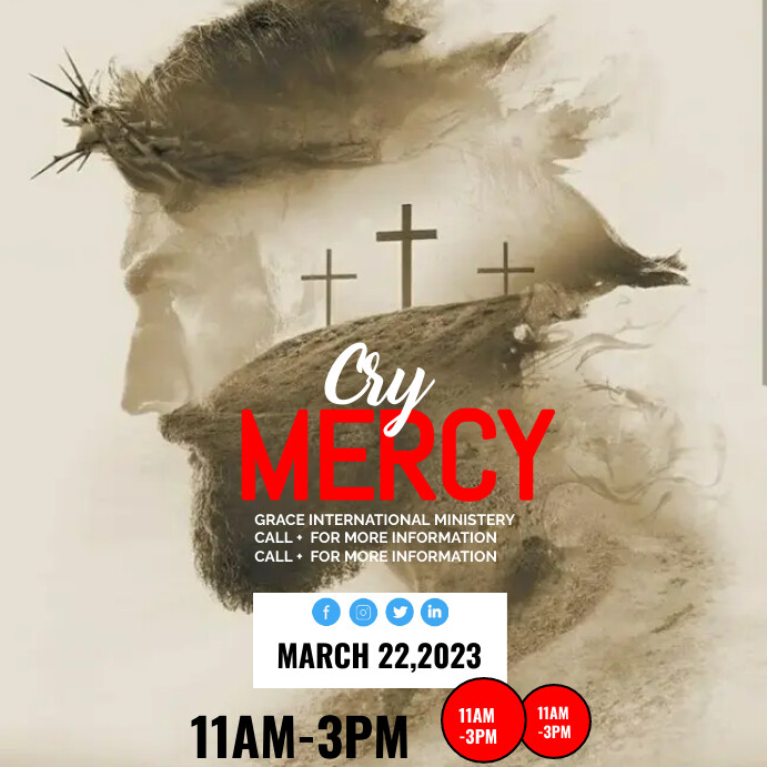 EASTER CHURCH PROGRAM Template | PosterMyWall