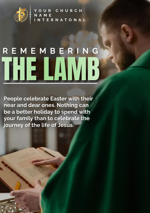 Easter Church template | PosterMyWall