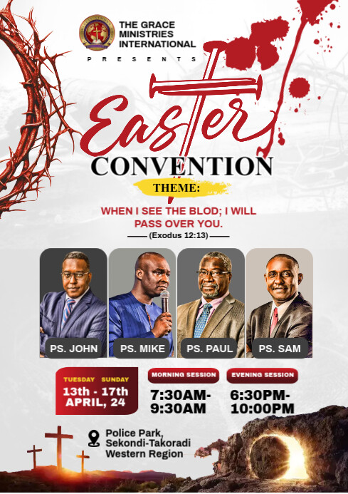 Easter Church Template | PosterMyWall