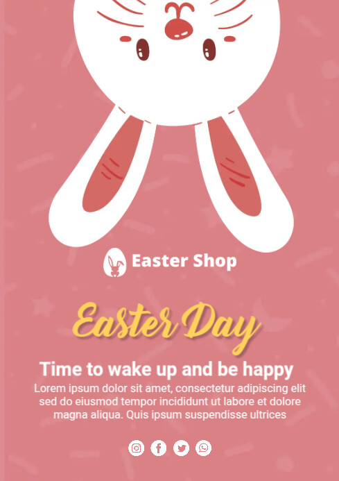 Easter Day AD Template | PosterMyWall